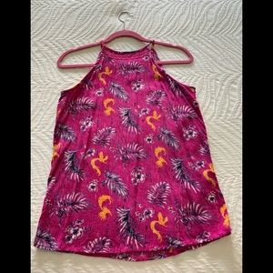 Mudd Fuchsia tank blouse.